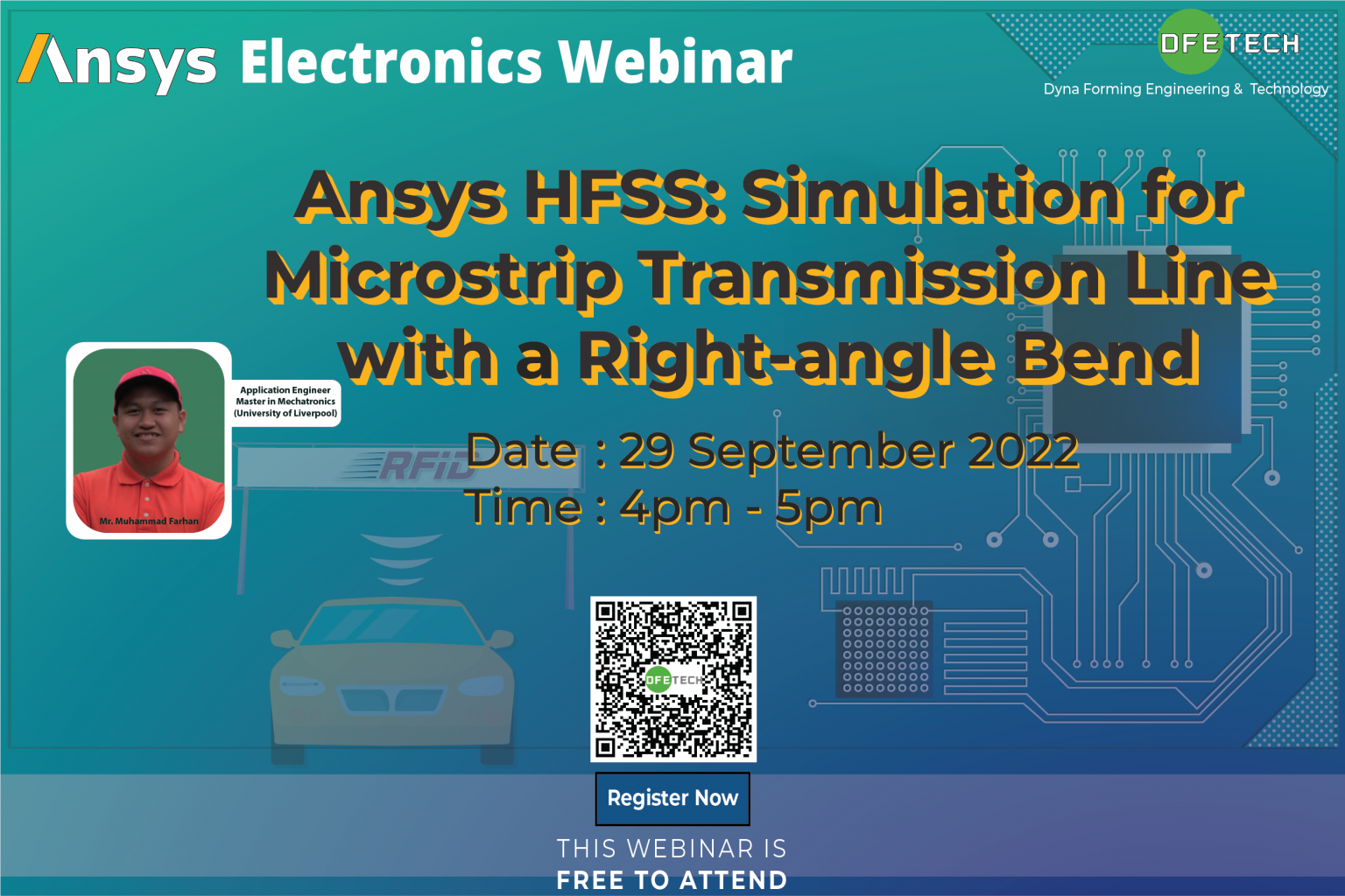 Ansys electronics webinar ansys hfss simulation for microstrip